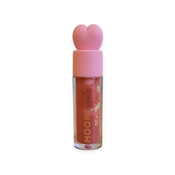 Moonslice Beauty Glossy Non-Sticky Lip Oil in Dusty Pink NWT - Picture 3 of 9